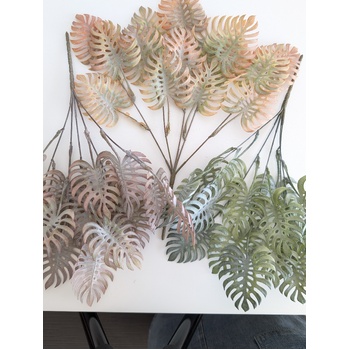 thumb_35cm Artificial Monstera Spray - Green