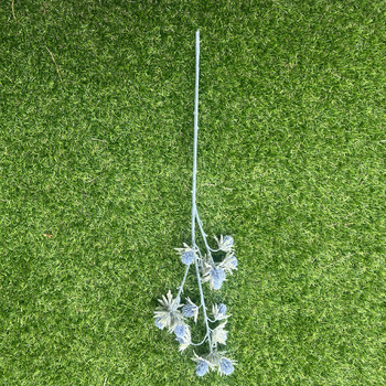 thumb_75cm Artificial Sea Holly Stem - Dusty Blue Flowers