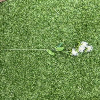 thumb_60cm White Globe Thistle Artificial Stem