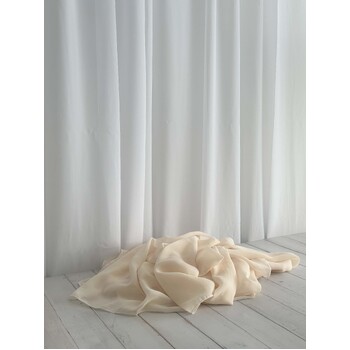 thumb_Ivory Chiffon 70cm x 4m Table Runner