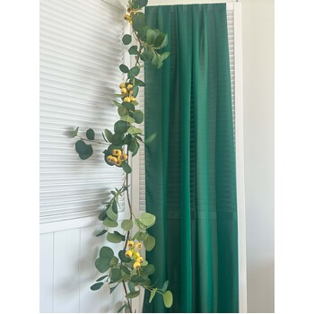 thumb_Hunter Green 70cm x 4m Chiffon Table Runner