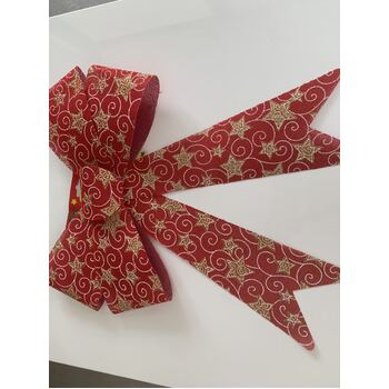 thumb_Extra Large 50cm Red Ribbon Christmas Bow 