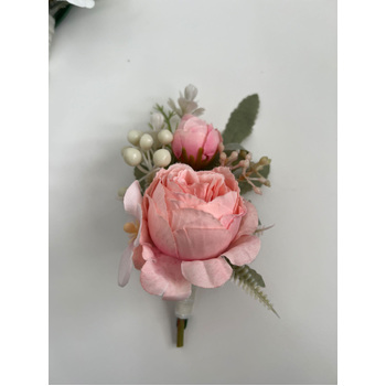 thumb_Buttonhole Peony Rose - Pink