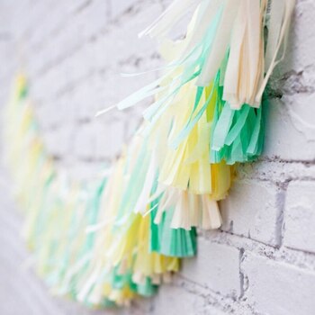 thumb_5pc set Yellow Balloon Tassel/Party Garland