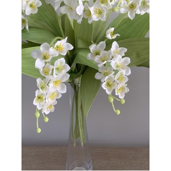 thumb_40cm Artificial Lily of the Valley Single Stem (White)