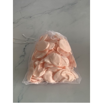 thumb_200 Soft Pink Silky Rose Petals in organza pouch