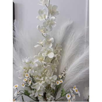 thumb_110cm Artificial Trailing Orchid Stem – White/Cream