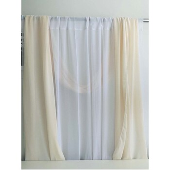 thumb_Ivory Chiffon 70cm x 4m Table Runner