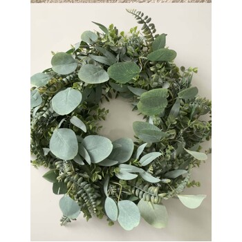 thumb_45cm Native Eucalyptus and Fern Wreath