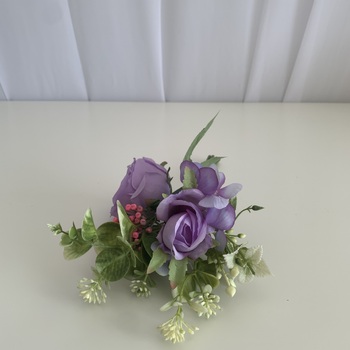 thumb_Light Purple Rose and Peony Small Bouquet or Floral Arrangement