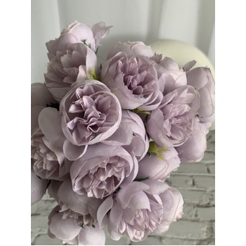 thumb_27 Head Dusty Lavender Peony Bouquet/Filler Flower Bunch