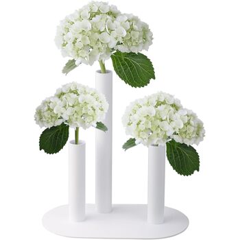 thumb_3 Tier Metal Tube Minimalistic Bud Vase Centerpiece