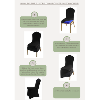 thumb_Lycra Chair Cover (160gsm) Budget Quick Fit Foot - White