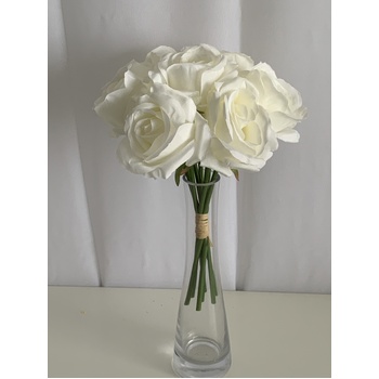 thumb_White 7 Head Rose Bouquet