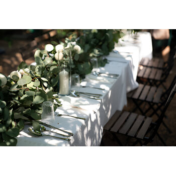 thumb_182x305cm Polyester Tablecloth - Orange Trestle 