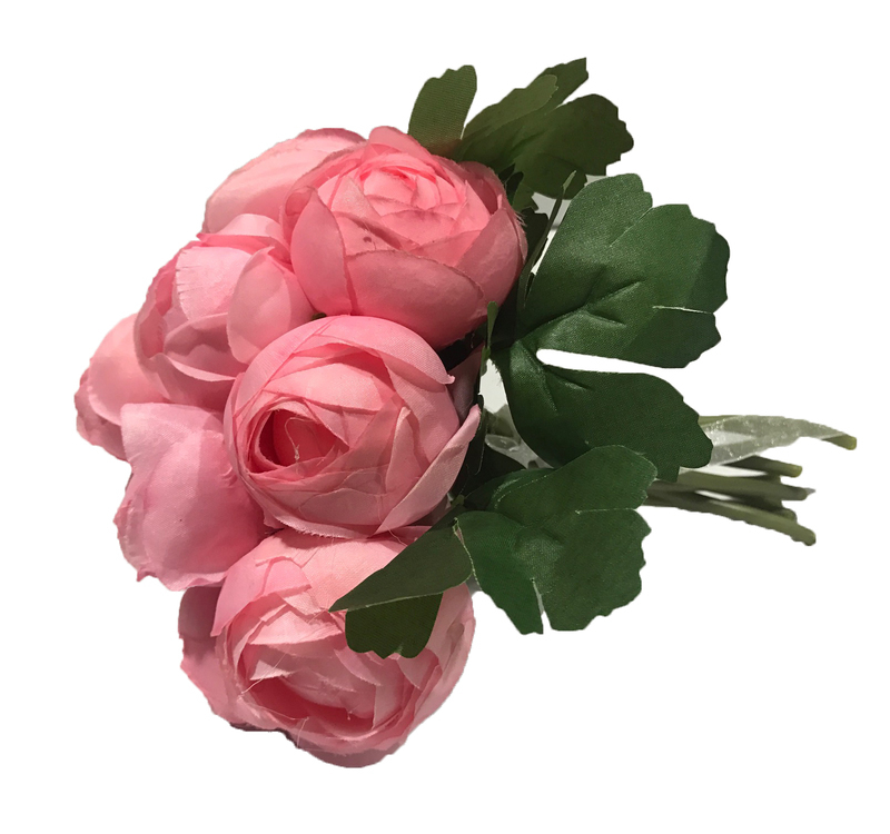 Closed Peony Bouquet Pink - WWS-Florist