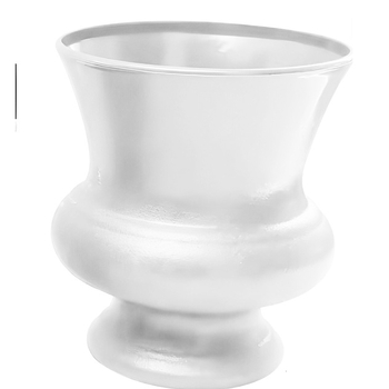 thumb_19cm White High Quality Plastic Flower Pot / Urn