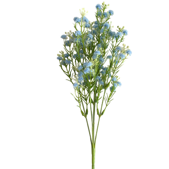 34cm Babies Breath/Gypsophillia Filler - Blue