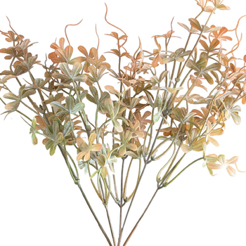 38cm Artificial Foliage Spray - Autumn Orange