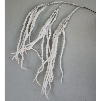 100cm White Cascading Amaranthus 