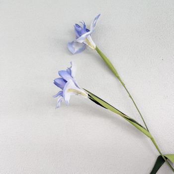 Iris Stem - 85cm Blue Artificial Stem