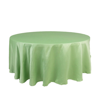 thumb_120inch (305cm) Round Satin Tablecloth - Dusty Willow