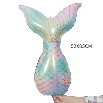 85cm Giant Mermaid Tail Balloon - Style 1