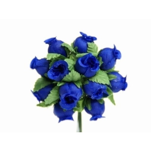 Large View POLY ROSE  - Royal - 144/pk