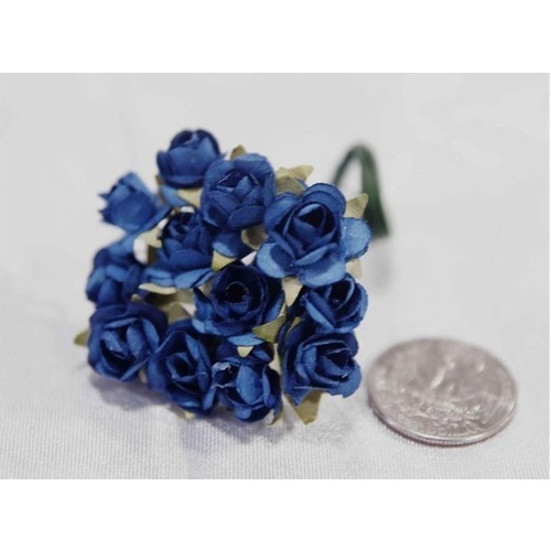 Large View Paper Roses - Royal - 144/pk