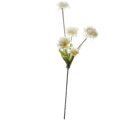 Large View Cream Carnation Spray 75cm