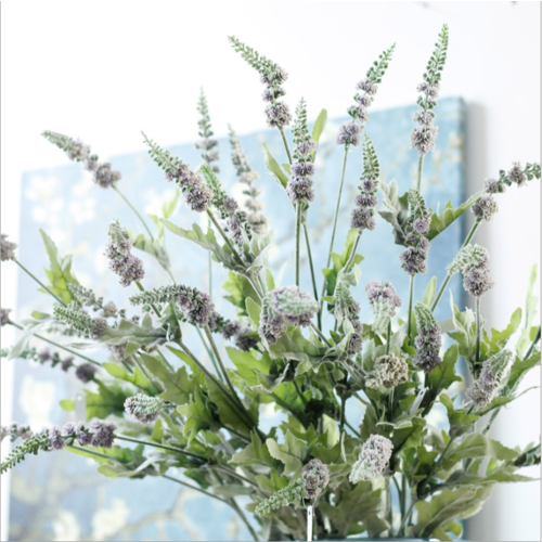 Large View 80cm Dusty Lavender Larkspur