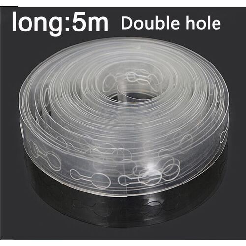 Large View 5m Clear Double Hole Balloon Garland/Arch Decorating Strip