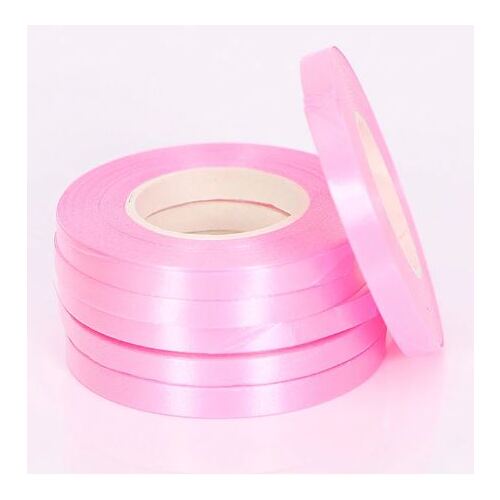 Large View 5mm Pink Foil Balloon Curling Ribbon - 10m