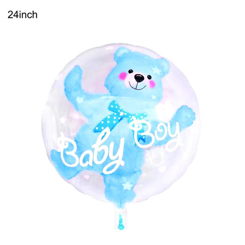 Large View Its  Boy Bubble Ballon Set - Blue