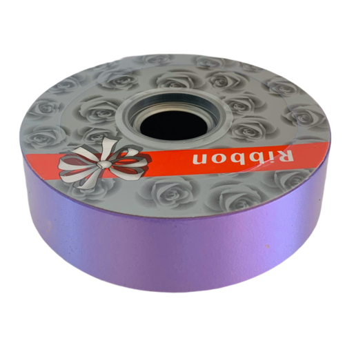 Large View 28mm Florist Tear Ribbon 90m - Light Purp