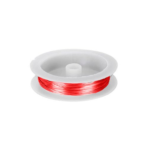 Large View 0.5mm Florist/Craft/Jewellery  Wire 40m - Red