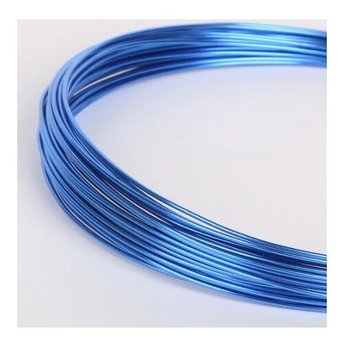 Large View 2mm Florist/Craft/Jewelry Wire 5m - Royal Blue