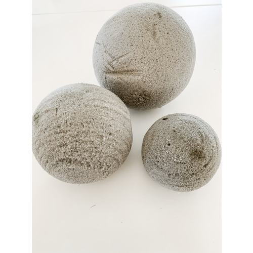 Large View 15cm Grey Sphere/Ball - Sphere/Ball - Florist Foam