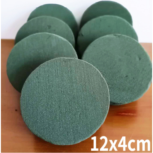 Large View 12cm Florist Foam Cylinder/Pad 