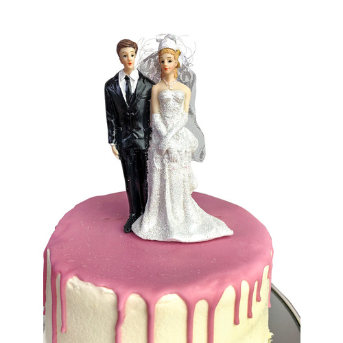 Large View Cake Topper - Cheeky Bride