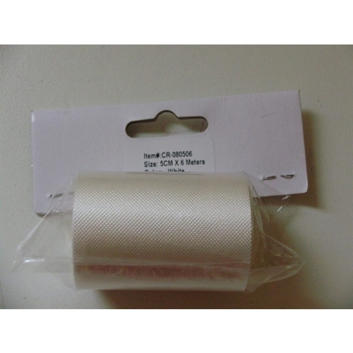 Large View Car Ribbon - Ivory