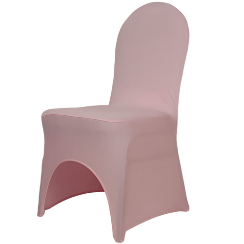 Large View Lycra Chair Cover (170gsm) Quick Fit Foot -  Soft Pink