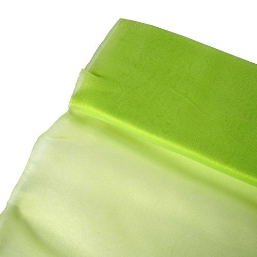 Large View Nylon Chiffon Fabric  54 inch x 10 Yards - Apple Green