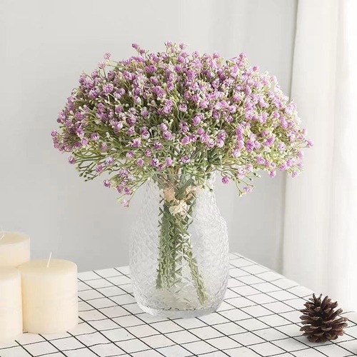 Large View Lavender Babies Breath/Gypso Bouquet