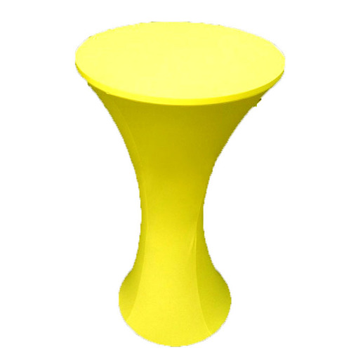 Large View Dry Bar Cover 600mm (round base) - Lycra - Yellow