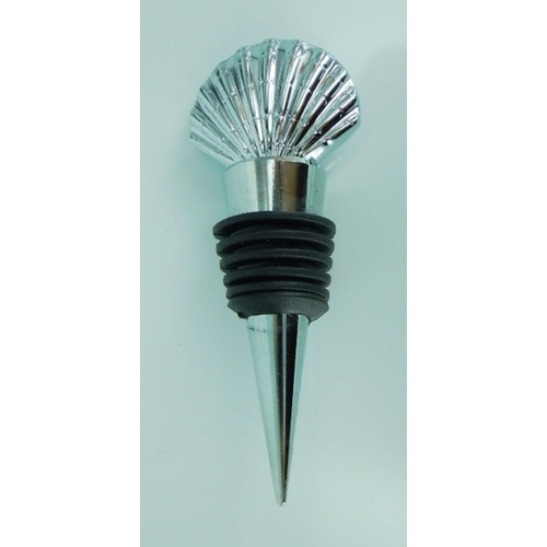 Large View Bottle Stopper - Shell