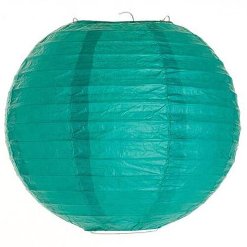 Large View Paper Lantern - 50cm (20inch) - Teal