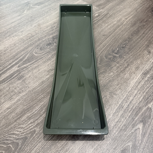 Large View 48cm Double Brick Dark Green Plastic Tray for Florist Foam