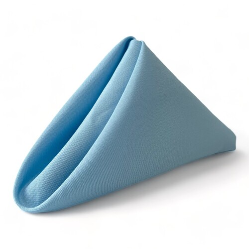 Large View Cloth Napkin - Quality Polyester - Blue