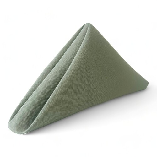 Large View Cloth Napkin - Quality Polyester - Sage Green